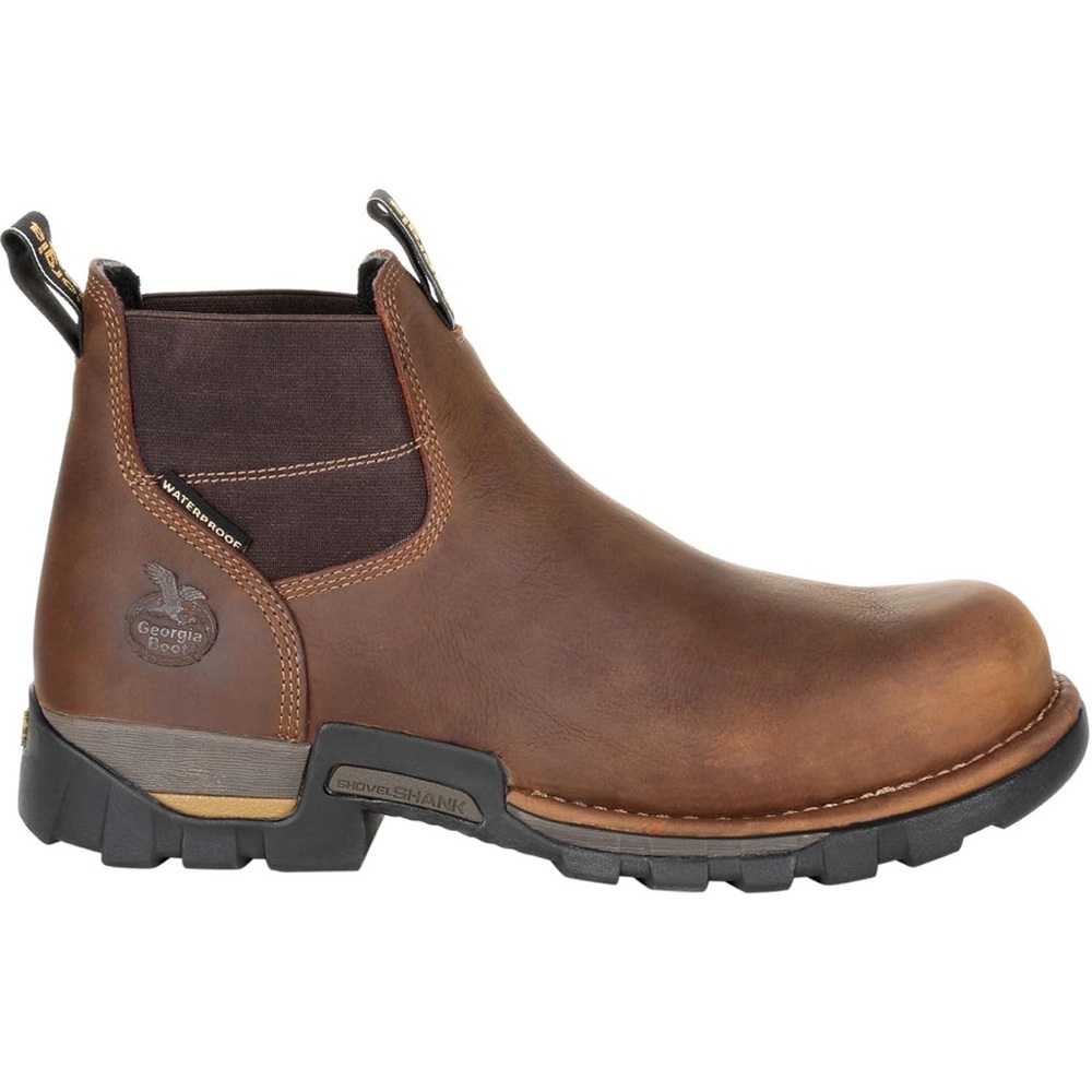 Georgia Boot Men's Brown Leather Boots